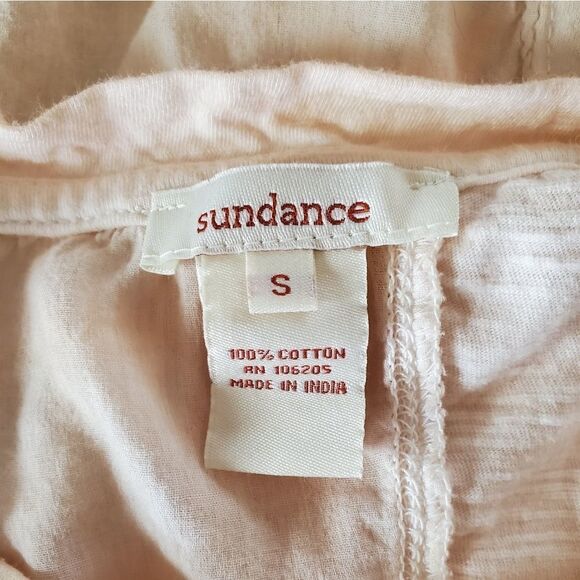 Sundance Asymmetrical Stitch Long Sleeve Top Small - Picture 5 of 5